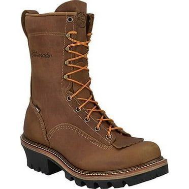 Silverado Men's Lace-Up Logger Work Boot Soft Toe - 7730 8.5 EE  US