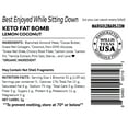 thumbnail image 3 of MariGold Keto Fat Bombs - 3 Pack - Lemon Coconut - Low Carb, Collagen Rich, Grass-fed Ghee, Organic Cocoa Butter, Gluten-Free, Non-GMO, 3 of 5