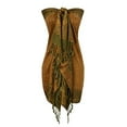 thumbnail image 5 of Peach Couture Women's Ravishing Reversible Jacquard Paisley Shawl Wrap Pashmina, 5 of 10