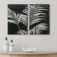 thumbnail image 4 of IDEA4WALL Adhesive Canvas Print Wall Art Set Mid-Century Geometric Palm Leaf Plants Fine Art Decorative Bohemian Minimalist Chic Artwork for Living Room, Bedroom, Office - Canvas 16"x24"x2, 4 of 5