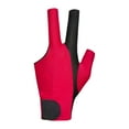 thumbnail image 2 of Guantes de billar Sharpla 3 dedos Rojo, 2 of 8