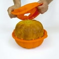 thumbnail image 4 of Lekue Pumpkin 3D Mold, Orange, 4 of 8