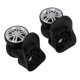 thumbnail image 4 of Trunas de Carcasa de Equipaje, Ruedas de Maleta Resistencia Al DESGASTA ENSTALACIONA FÁCL MATERIAL ABS 1 PAR CON TORNILOS PARA CAJAS DE VIAJE DE TRANVÍA, 4 of 7