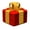 Gold and Red, variant on 1PC Annoying 3D Printed Christmas Decoration Magic Gift Box For Friends