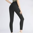 thumbnail image 5 of Outfmvch Women's High Waist Workout Leggings Cellulite Leggings for Women Push-up Sculpting Yoga Fitness Pants Resistance Band Leggings Scrunch Butt Lifting Leggings A2 Black S-3XL, 5 of 8