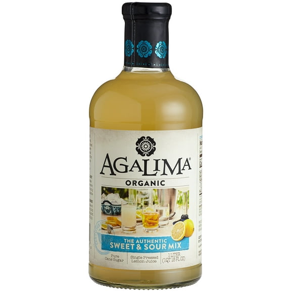 Agalima 1 Liter Organic Sweet and Sour Mix