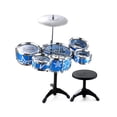 thumbnail image 1 of Juguete Educativo Para Niños, Instrumento De Percusión, Juego De Batería, Juego De Batería De Jazz De Simulación Con 5 Tambores Minnieouse EL009043-00, 1 of 5