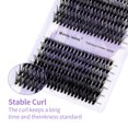 thumbnail image 4 of Wendy Lashes Cluster Lashes 16rows Large Tray 10D+20D/30+40D Mix DIY Clusters Soft Lashes Extension Mixed Tray Faux Mink Lash, 4 of 5