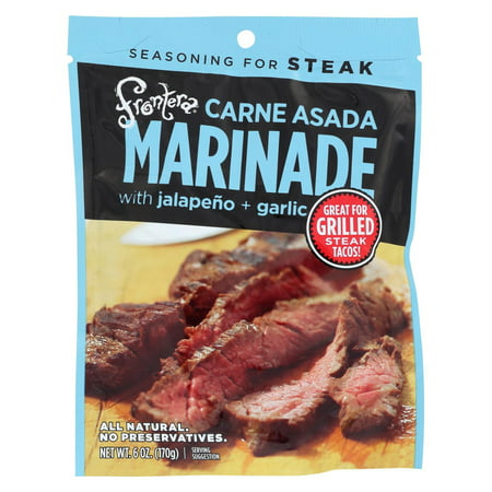 Frontera Foods Carne Asada Marinade - Marinade - Pack of 6 - 6