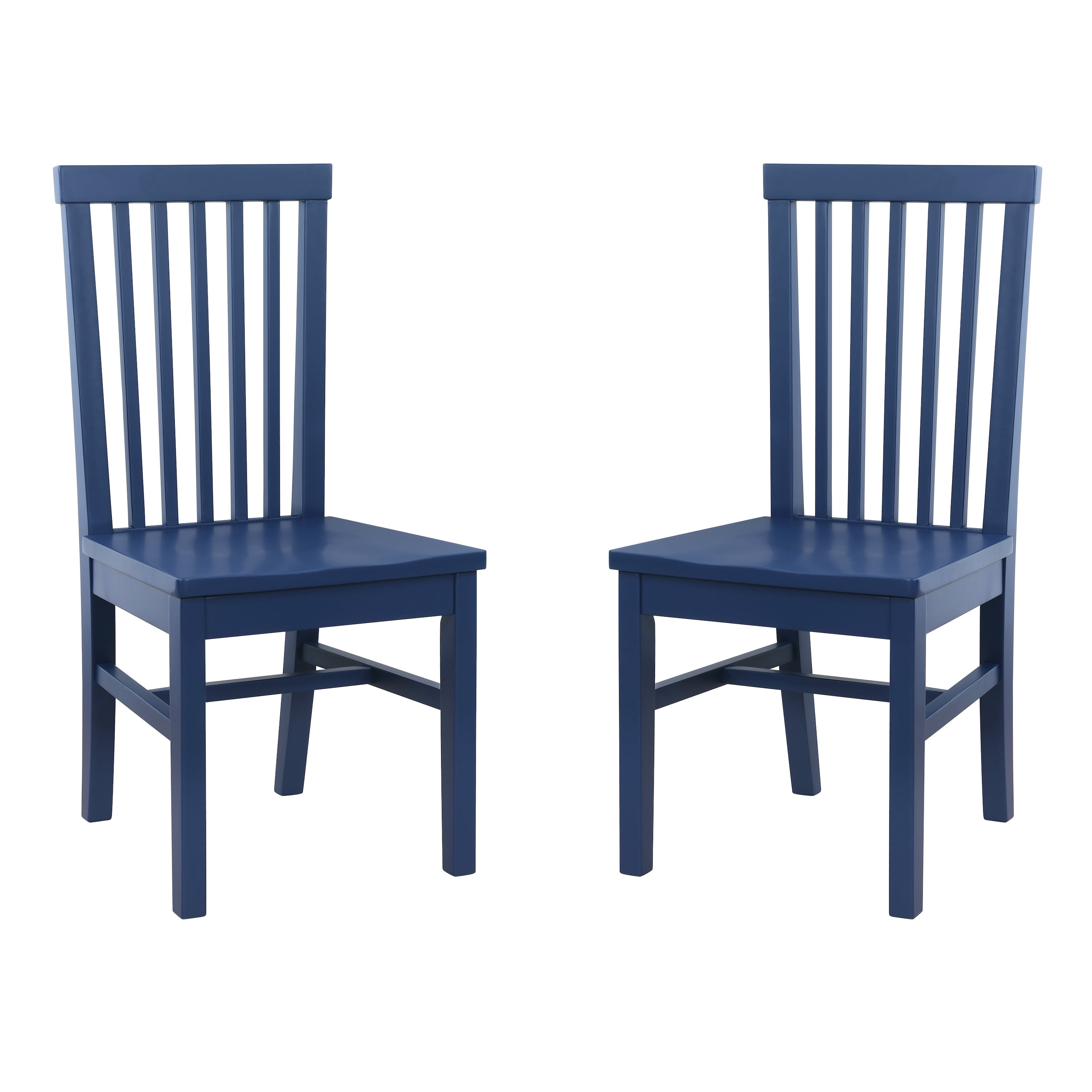 Linon Talley Dining Chair, Set of 2, Navy