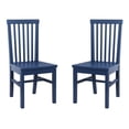 thumbnail image 2 of Linon Talley Dining Chair, Set of 2, Navy, 2 of 11