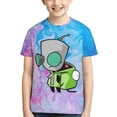 thumbnail image 6 of Invader Zim Kids T-Shirt 3d Printed Graphic T-Shirts Boys And Girls Short Sleeve Shirts For Youth Kids X-Small, 6 of 7