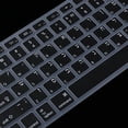 thumbnail image 3 of Funda protectora para en inglés hebreo antipolvo para Bck Baoblaze Cubierta de piel para teclado de silicona, 3 of 8