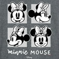 thumbnail image 3 of Disney - Mickey & Friends - Minnie Mouse - Black & White Photo Grid - Men's Long Sleeve T-Shirt, 3 of 5