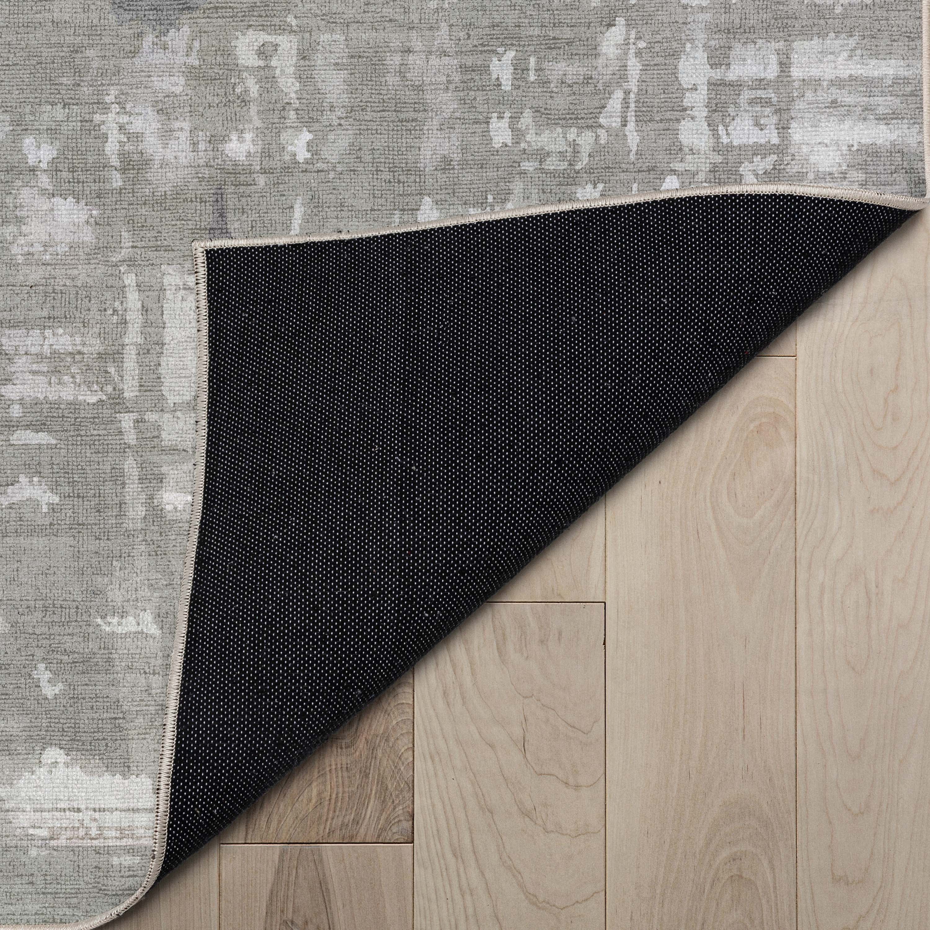 Well Woven Abstract Bauhaus Modern Geometric Lines Flat-Weave Beige Blue 7'7" x 9'10" Area Rug