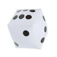 thumbnail image 5 of Almencla Inflatable Toys Dice Blows Up Dice Easy Storage Family Game 11.81 inch Game Props Dice for Indoor Outdoor Game Activities Gift White, 5 of 8