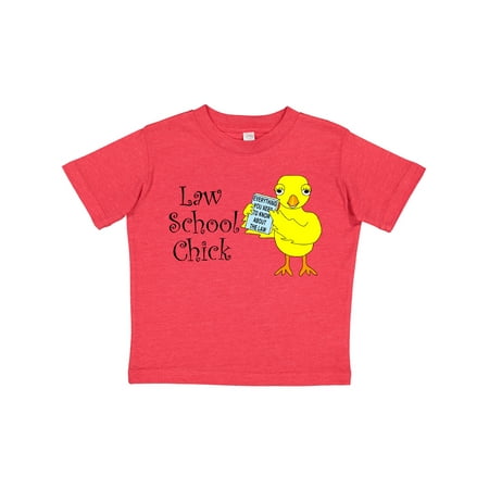 

Inktastic Law School Chick Gift Toddler Toddler Girl T-Shirt