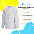 thumbnail image 2 of Playera cuello redondo niño Bambi manga larga 2pack Bambi  E43, 2 of 3