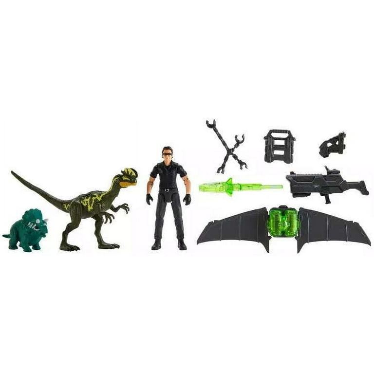 Jurassic Park '93 Classic Dr. Ian Malcolm Glider Escape Pack