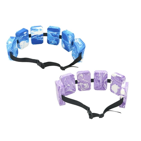 Swimming Floating Belt, Swim Belt with 6 Oval Floats, Comfortable Waterproof Floaties Device, Swimming Equipment for Pool Fitness Training