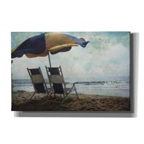 Epic Graffiti 'Sea For Two' by Debra Van Swearingen, Canvas Wall Art, 60"x40"