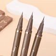 thumbnail image 5 of Delineador de ojos líquido ultrafino mate negro marrón, Lápiz Delineador de ojos suave de secado rápido, resistente al agua, lápiz de pestañas inferiores, Cosméticos de maquillaje （05, 5 of 5