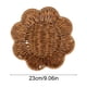 thumbnail image 3 of CaiYueKe Plastic Woven Storage Basket Tray for Kitchen Fruit Vegetables Snacks Candy Bread Organization Multi Functional Home Decor Imitation Vines Rattan Style, 3 of 8