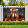 thumbnail image 3 of Colorful Skeleton Happy Halloween Banner for Holiday Celebration Indoor Decoration Kids Party, 3 of 5