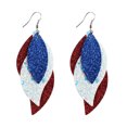 thumbnail image 3 of Xihbxyly Pendientes Del Día de La Independencia, Pendientes de Aleación de Moda para Mujer, Regalos de Boda, Accesorios de Fiesta, Desfiles, Eventos Deportivos, Celebraciones Patrióticas, 1 Par, 3 of 3