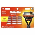 thumbnail image 3 of Repuestos de cuchillas de afeitar Gillette Fusion5 para hombre (12 recambios), 3 of 16