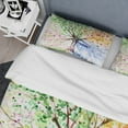 thumbnail image 4 of Designart 'Four Seasons Tree' Floral Bedding Set - Duvet Cover & Shams, 4 of 4