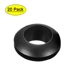 thumbnail image 1 of Uxcell Anillo de Junta de Alambre de 10 mm Grommets de Caucho Negro Paquete de 20, 1 of 5