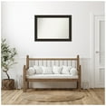 thumbnail image 6 of Amanti Art Custom Framed Wall and Bathroom Mirror (29 x 41 in.), Accent Bronze Frame, 6 of 7