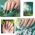 thumbnail image 4 of Beetles Blue Green Gel Nail Polish Set - 6 Colors Misty Gray Dark Green Gel Polish Kit Baby Blue Nai, 4 of 9