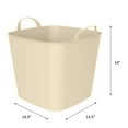 thumbnail image 5 of Life Story Tub Basket 6.6 Gal Plastic Storage Tote w/ Carry Handles (18 Pack), 5 of 6