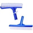 thumbnail image 4 of Swimming Pool Brush 2 Pieces Cleaning Brush Head Plastic Swimming Pool Brush Swimming Pool Broom Swimming Pool Wall Brush for Swimming Pool Broom Brushes Cleans Walls（25 x 4.7）, 4 of 5
