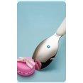 thumbnail image 4 of 304 Stainless Steel Kids Cartoon Pattern Portable Spoon Fork Baby Toddler Feeding Tableware Baby Cartoon Fork Spoon Pink Spoon Fork Set (Color Box), 4 of 5