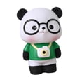 thumbnail image 3 of Alcancía con forma de panda, adorno para el día de San Valentín, dibujo animado, adorable, para niños, ahorro de dinero, caja de dinero para niños y Verde, 3 of 8