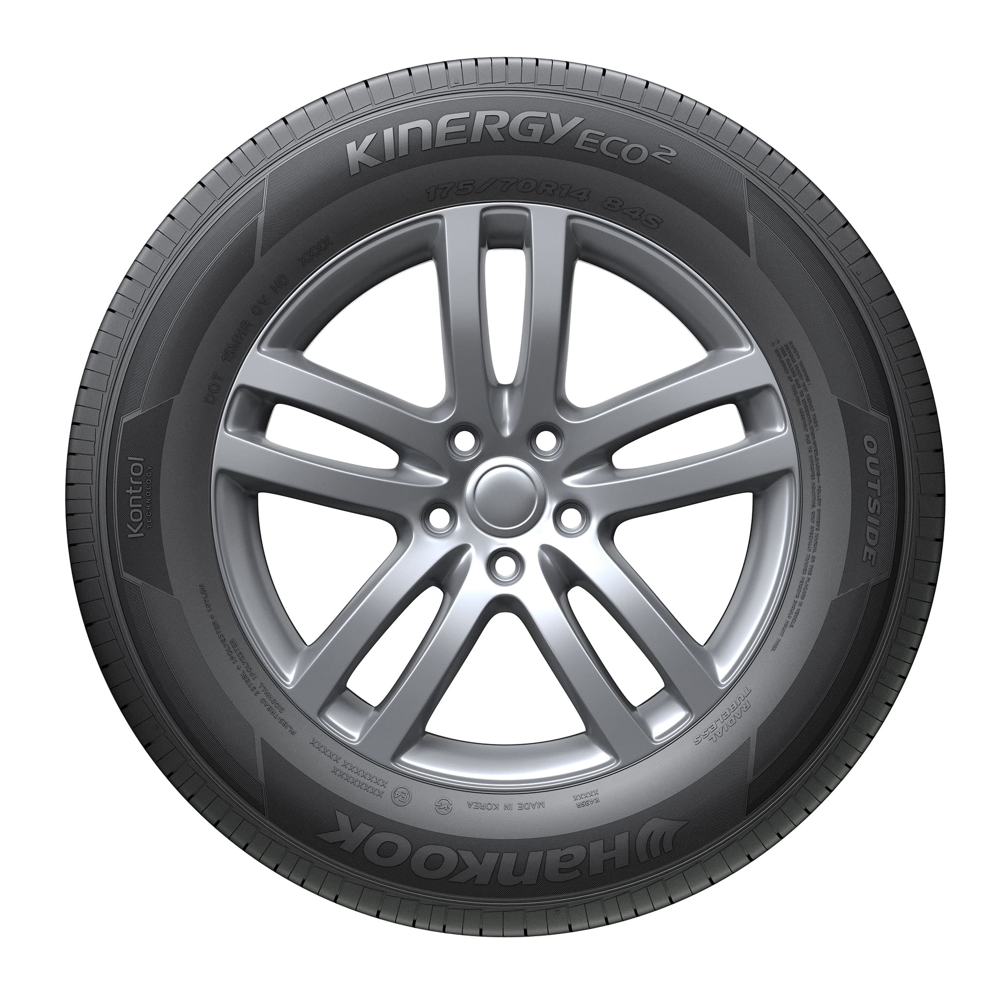 Hankook Kinergy Eco2 (K435) UHP Summer 195/65R15 91T Passenger Tire