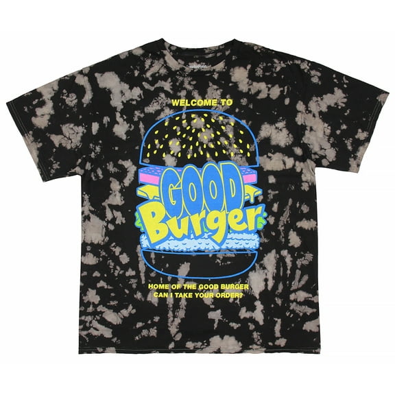 Nickelodeon Men's Good Burger Can I Take Your Order Tie Dye T-Shirt