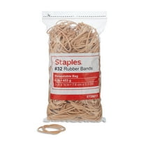 Staples Economy Rubber Bands Size #32 1 lb. 808618