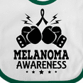 thumbnail image 4 of Inktastic Melanoma Awareness Skin Cancer Boys or Girls Baby Bib, 4 of 4