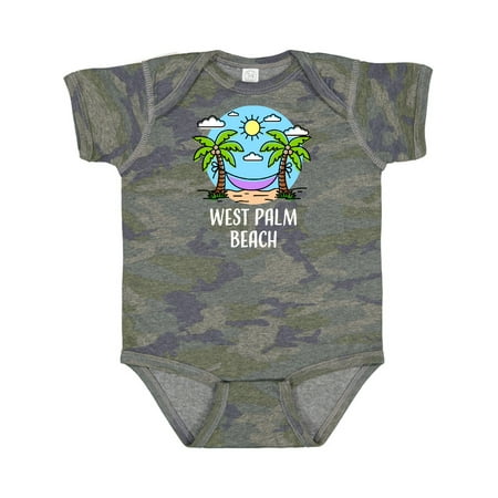 

Inktastic Summer Vacation in West Palm Beach Gift Baby Boy or Baby Girl Bodysuit