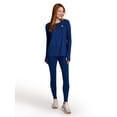 thumbnail image 5 of Reebok Women's and Women's Plus Legacy Core Knit Performance Long Sleeve Shirt, Sizes XS-4X, 5 of 6
