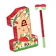 thumbnail image 5 of Piñata de cumpleaños, suministros para fiesta, organizador multicolor, vacío, rellenable con poste, máscara de ojos, recuerdo de fiesta para niños y, 5 of 8