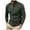 X-Army Green#men's henley shirts casual long sleeve button t-shirt, variant on Men's Waffle Henley Shirts Relaxed Fit Solid Color Long Sleeve Button Lapel Bottoming Shirt Casual Breathable Home Workout T-Shirt Army Green S
