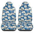 thumbnail image 2 of Fotbe Swan Birds Pattern Automotive Seat Covers for Cars Trucks and SUVs – Car Seat Covers for Front Seats,Protective Seat Covers,Vehicle Seat Covers, Set of 2, 2 of 9