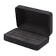 thumbnail image 3 of Caja de joyería, organizador de anillos, escaparate, caja de anillos de viaje, joyería portátil elegante Negro, 3 of 8