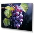 thumbnail image 2 of Designart "Graceful Grapevine" Wine Canvas Wall Art, 2 of 7