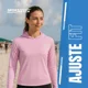 thumbnail image 3 of Sportretch Ipanema Pack de 3 Playeras Manga Larga para Dama, Blusas Deportivas de Cuello Redondo Ligeras para Ejercicio y Proteccion Solar, Camisetas Ajuste Silueta Multicolor T-EG, 3 of 5